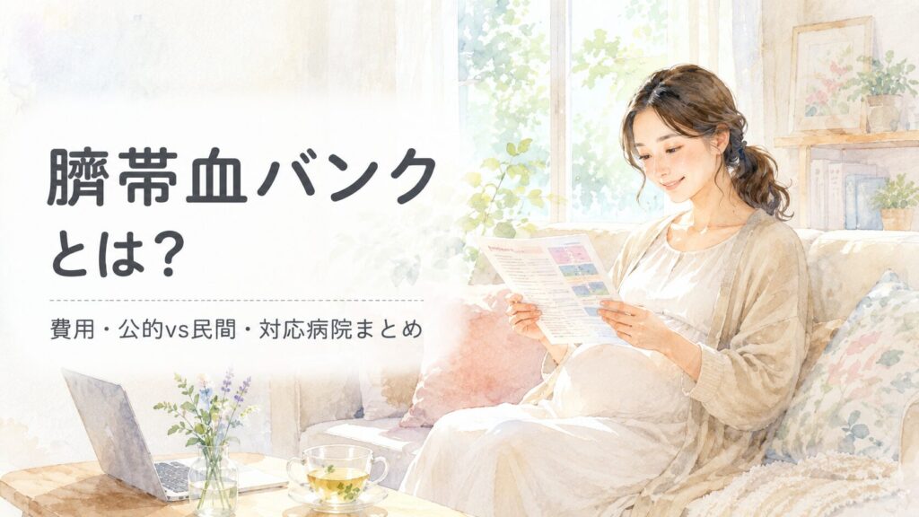 臍帯血バンクとは？費用・公的vs民間・対応病院まとめ
